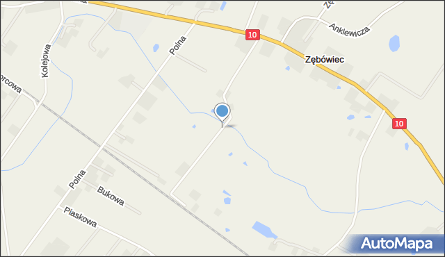Obrowo powiat toruński, Mokra, mapa Obrowo powiat toruński