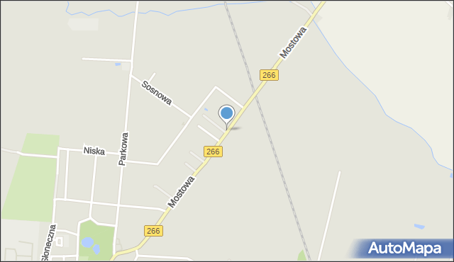 Piotrków Kujawski, Mostowa, mapa Piotrków Kujawski