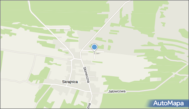 Skrajnica, Morelowa, mapa Skrajnica