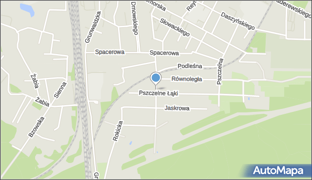 Zawiercie, Mostowa, mapa Zawiercie