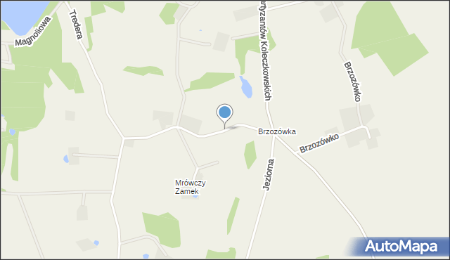 Kielno gmina Szemud, Mrówczy Zamek, mapa Kielno gmina Szemud