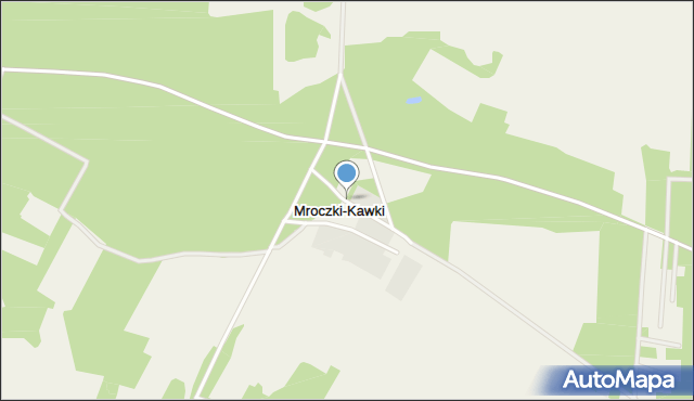 Mroczki-Kawki, Mroczki-Kawki, mapa Mroczki-Kawki