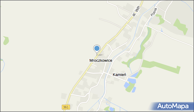 Mroczkowice gmina Mirsk, Mroczkowice, mapa Mroczkowice gmina Mirsk