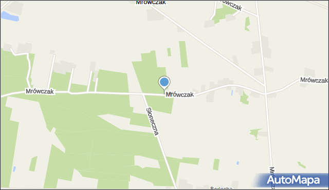 Mrówczak, Mrówczak, mapa Mrówczak