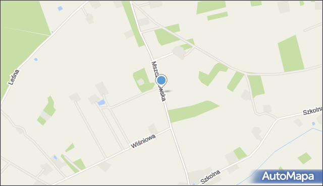 Bobrowce, Mszczonowska, mapa Bobrowce