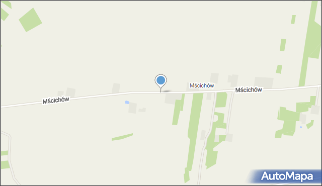 Mścichów, Mścichów, mapa Mścichów