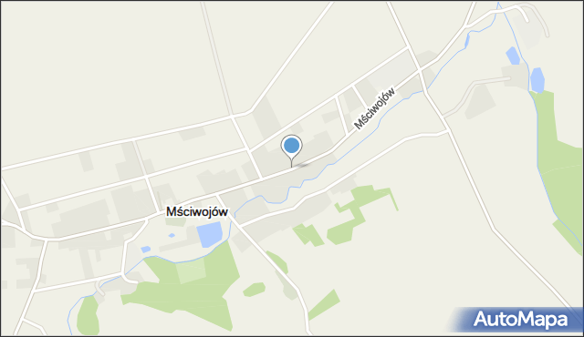 Mściwojów, Mściwojów, mapa Mściwojów