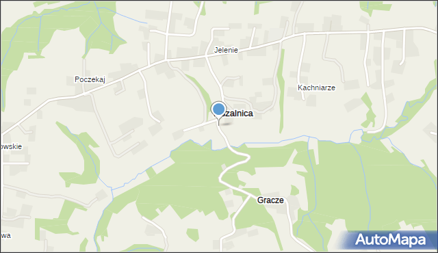 Mszalnica, Mszalnica, mapa Mszalnica