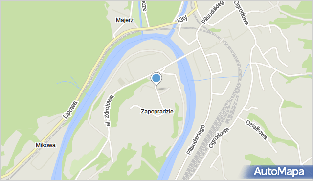 Muszyna, Mściwujewskiego Seweryna, dr., mapa Muszyna