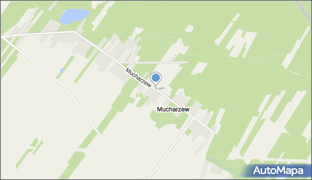 Mucharzew, Mucharzew, mapa Mucharzew