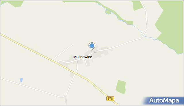 Muchowiec, Muchowiec, mapa Muchowiec