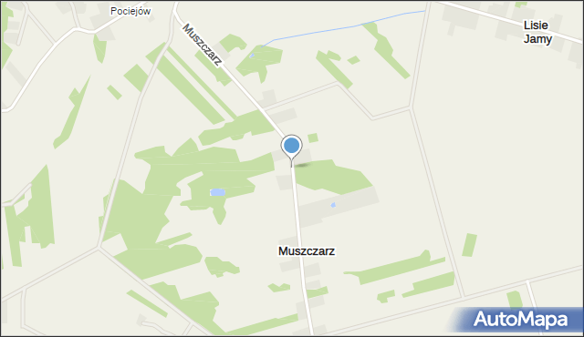 Muszczarz, Muszczarz, mapa Muszczarz