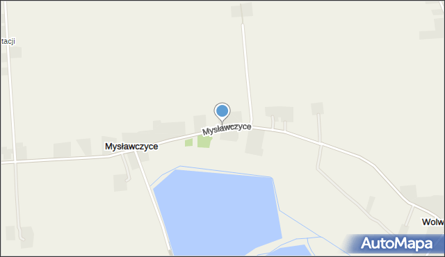 Mysławczyce, Mysławczyce, mapa Mysławczyce