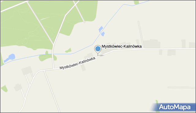 Mystkówiec-Kalinówka, Mystkówiec-Kalinówka, mapa Mystkówiec-Kalinówka