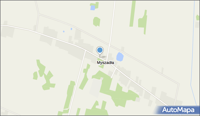 Myszadła, Myszadła, mapa Myszadła