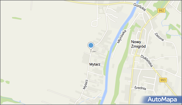 Mytarz, Mytarz, mapa Mytarz