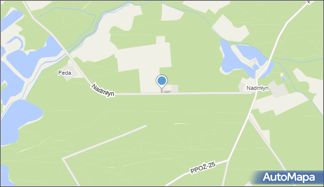 Kakulin, Nadmłyn, mapa Kakulin