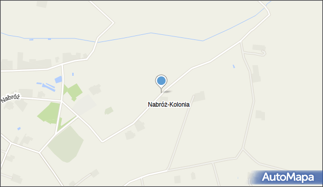 Nabróż-Kolonia, Nabróż-Kolonia, mapa Nabróż-Kolonia