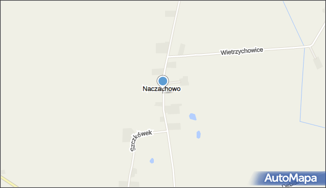 Naczachowo, Naczachowo, mapa Naczachowo