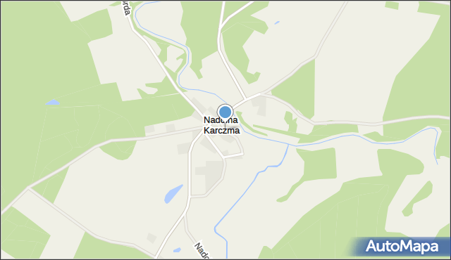 Nadolna Karczma, Nadolna Karczma, mapa Nadolna Karczma