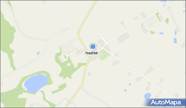 Nadróż, Nadróż, mapa Nadróż