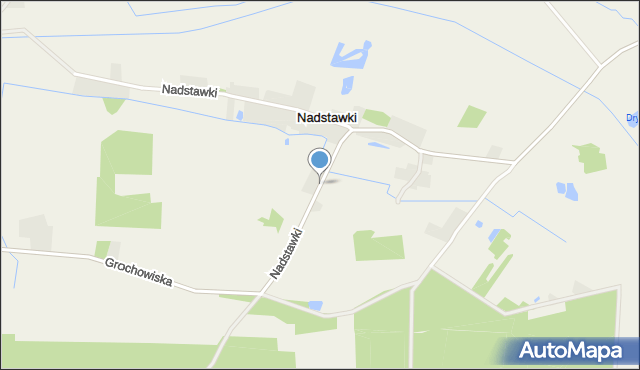 Nadstawki, Nadstawki, mapa Nadstawki