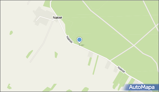 Nakieł, Nakieł, mapa Nakieł