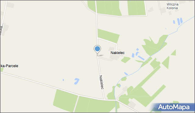 Nakielec, Nakielec, mapa Nakielec