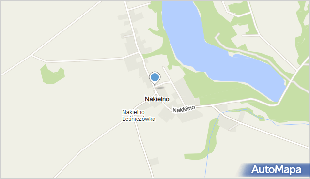 Nakielno, Nakielno, mapa Nakielno