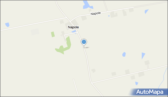 Napole gmina Kijewo Królewskie, Napole, mapa Napole gmina Kijewo Królewskie