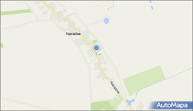 Naratów, Naratów, mapa Naratów