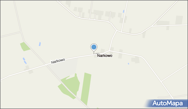 Narkowo, Narkowo, mapa Narkowo