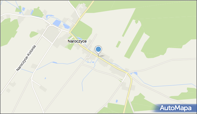 Naroczyce, Naroczyce, mapa Naroczyce