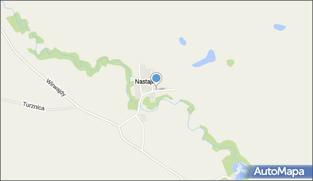 Nastajki, Nastajki, mapa Nastajki