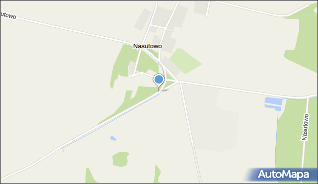 Nasutowo, Nasutowo, mapa Nasutowo