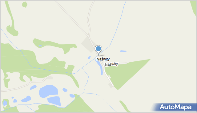 Naświty, Naświty, mapa Naświty