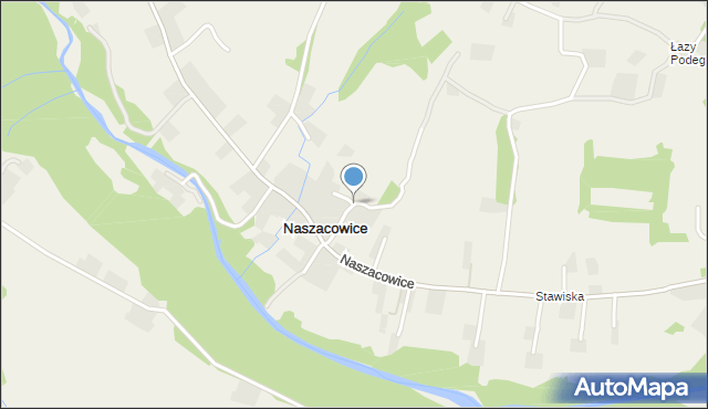 Naszacowice, Naszacowice, mapa Naszacowice