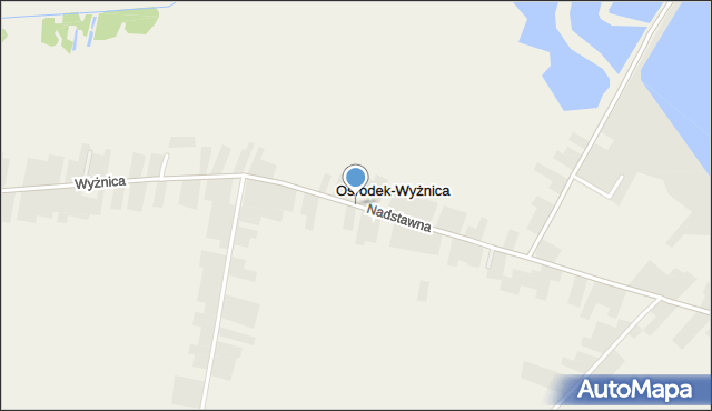 Ośrodek-Wyżnica, Nadstawna, mapa Ośrodek-Wyżnica