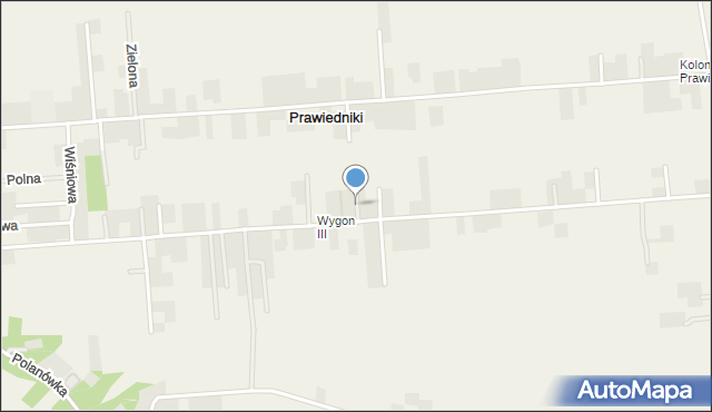 Prawiedniki, Na Wspólnej, mapa Prawiedniki