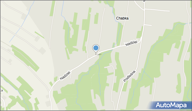 Rzeszów, Nadziei, mapa Rzeszów