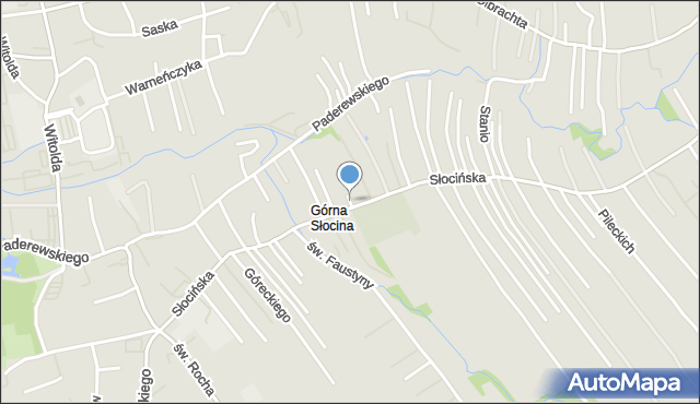 Rzeszów, Na Jaworzu, mapa Rzeszów