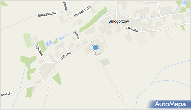 Smogorzów gmina Namysłów, Namysłowska, mapa Smogorzów gmina Namysłów