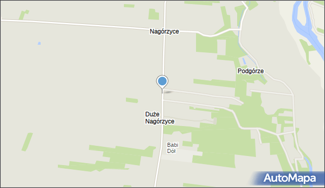 Tomaszów Mazowiecki, Nagórzycka, mapa Tomaszów Mazowiecki