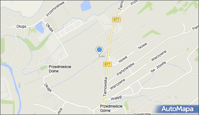 Tuchów, Nadziei, mapa Tuchów