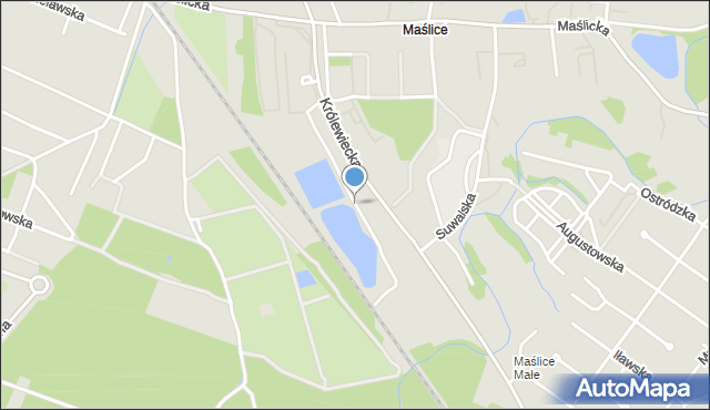 Wrocław, Narzędziowa, mapa Wrocławia