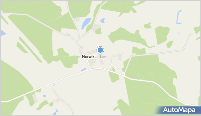 Nerwik, Nerwik, mapa Nerwik