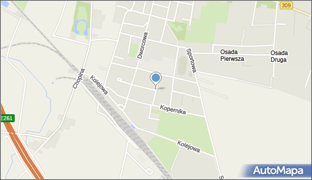 Bojanowo powiat rawicki, Niepodległości, mapa Bojanowo powiat rawicki