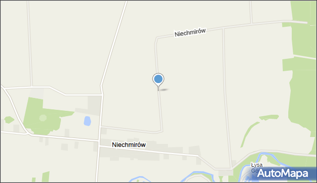 Niechmirów, Niechmirów, mapa Niechmirów