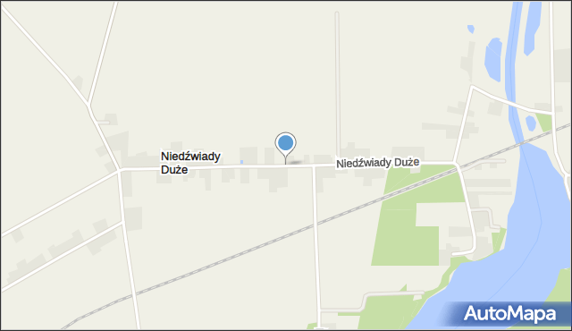 Niedźwiady Duże, Niedźwiady Duże, mapa Niedźwiady Duże