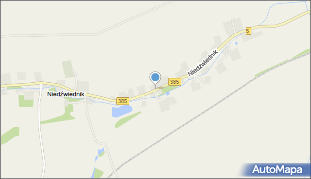 Niedźwiednik gmina Ziębice, Niedźwiednik, mapa Niedźwiednik gmina Ziębice